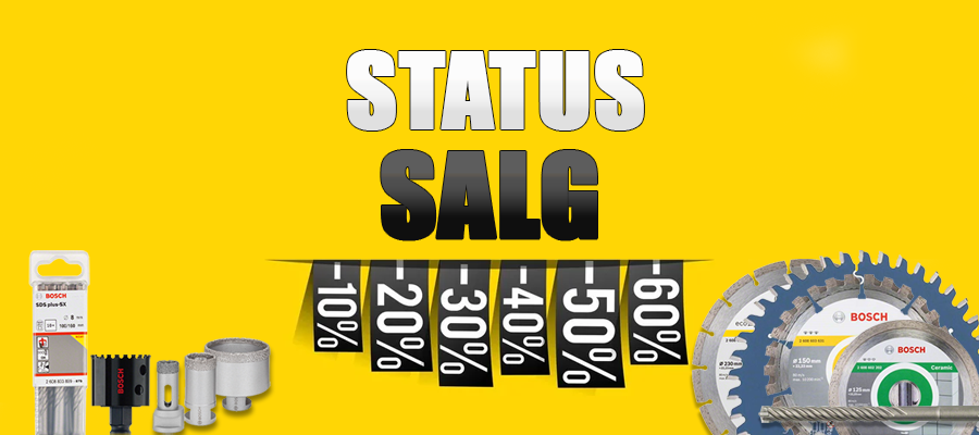 Status salg - Tilbehør